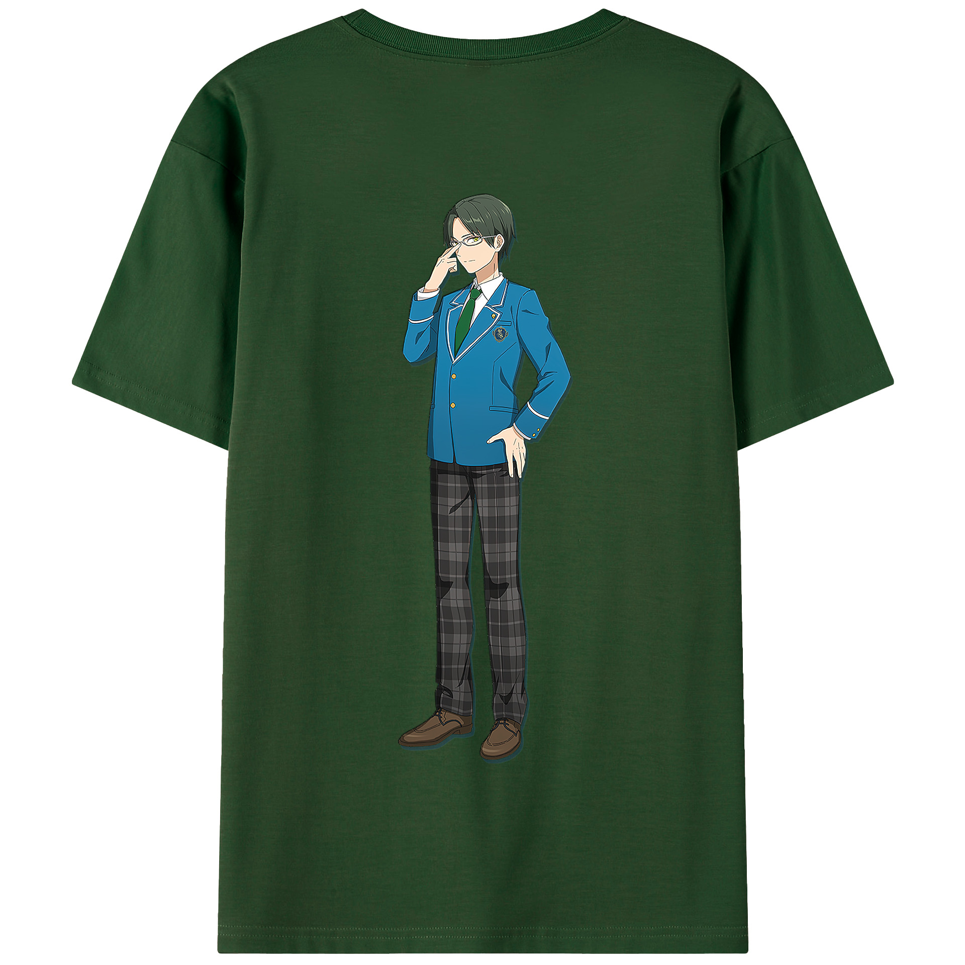 （画像用） あんさんぶるスターズ! Ensemble Stars 綿100％半袖Tシャツ（背面プリント）